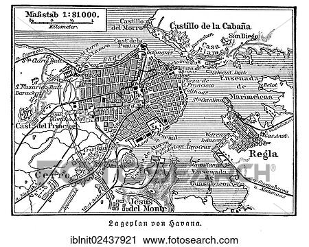 "Map of Havana, an illustration from Meyers Konversations-Lexikon, an encyclopedia from 1897" View Large Photo Image Stock Image - "Map of Havana, an illustration from Meyers Konversations-Lexikon, an encyclopedia from 1897". Fotosearch
