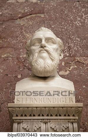 "Marble bust of Johannes Kepler in the Walhalla memorial, in Donaustauf, Bavaria, Germany, Europe" View Large Photo Image Stock Image - "Marble bust of Johannes Kepler in the Walhalla memorial, in Donaustauf, Bavaria, Germany, Europe". Fotosearch