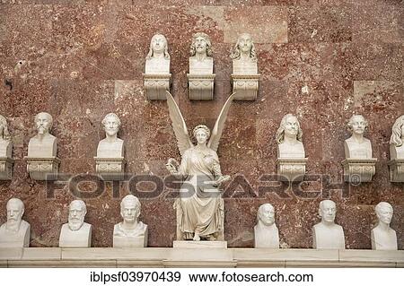 "Marble busts in the Walhalla memorial, in Donaustauf, Bavaria, Germany, Europe" View Large Photo Image Stock Photo - "Marble busts in the Walhalla memorial, in Donaustauf, Bavaria, Germany, Europe". Fotosearch