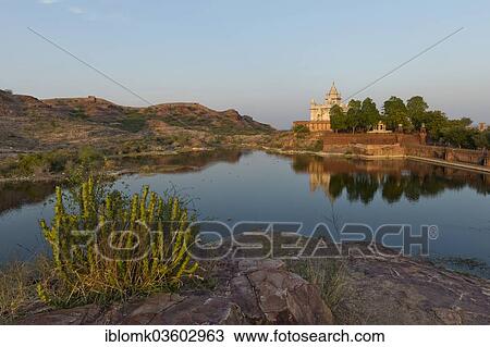 "Marble Jaswant Thada Mausoleum in the evening light, Jodhpur, Rajasthan, India, Asia" View Large Photo Image Stock Image - "Marble Jaswant Thada Mausoleum in the evening light, Jodhpur, Rajasthan, India, Asia". Fotosearch