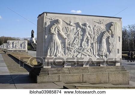 "Marble sarcophagus at the Soviet War Memorial in Treptower Park, Berlin, Germany, Europe" View Large Photo Image Picture - "Marble sarcophagus at the Soviet War Memorial in Treptower Park, Berlin, Germany, Europe". Fotosearch
