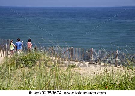 Picture - "Marconi Beach in Cape Cod National Seashore, Wellfleet, Massachusetts, USA". Fotosearch
