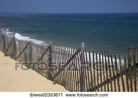 Stock Image - "Marconi Beach in Cape Cod National Seashore, Wellfleet, Massachusetts, USA". Fotosearch