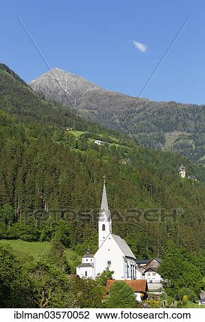 "Maria Tax Pilgrimage Church in Stallhofen with Berg Kampleck Mountain, Stallhofen, Obervellach, Spittal an der Drau, Carinthia, Austria, Europe" View Large Photo Image Stock Image - "Maria Tax Pilgrimage Church in Stallhofen with Berg Kampleck Mountain, Stallhofen, Obervellach, Spittal an der Drau, Carinthia, Austria, Europe". Fotosearch