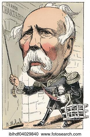 "Marie Edme Patrice Maurice, Comte de Mac-Mahon, Duc de Magenta, French general and statesman, marshal of France and second president of the Third Republic, political caricature, 1882, by Alphonse Hector Colomb pseudonym B. Moloch, 1849-1909" View Large Photo Image Stock Image - "Marie Edme Patrice Maurice, Comte de Mac-Mahon, Duc de Magenta, French general and statesman, marshal of France and second president of the Third Republic, political caricature, 1882, by Alphonse Hector Colomb pseudonym B. Moloch, 1849-1909". Fotosearch