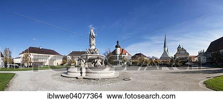 "Marienbrunnen fountain, Kapellplatz square, pilgrimage village, Altotting, Upper Bavaria, Bayer, Germany, Europe" View Large Photo Image Picture - "Marienbrunnen fountain, Kapellplatz square, pilgrimage village, Altotting, Upper Bavaria, Bayer, Germany, Europe". Fotosearch