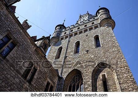 Stock Image - "Marienburg Castle, Pattensen, Lower Saxony, Germany, Europe". Fotosearch