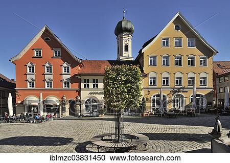 "Marienplatz square, Immenstadt, Oberallgau, Allgau, Bavaria, Germany, Europe" View Large Photo Image Stock Image - "Marienplatz square, Immenstadt, Oberallgau, Allgau, Bavaria, Germany, Europe". Fotosearch