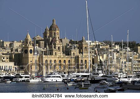 "Marina and the Malta Maritime Museum, Vittoriosa, Three Cities, Malta, Europe" View Large Photo Image Picture - "Marina and the Malta Maritime Museum, Vittoriosa, Three Cities, Malta, Europe". Fotosearch