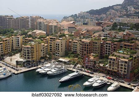 "Marina, apartment houses, Port Fontvieille, Monte Carlo, Monaco, Europe" View Large Photo Image Stock Image - "Marina, apartment houses, Port Fontvieille, Monte Carlo, Monaco, Europe". Fotosearch