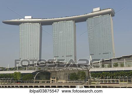 "Marina Bay Sands Hotel, Raffles Place, Marina Bay Reservoir, Singapore, Asia" View Large Photo Image Stock Photo - "Marina Bay Sands Hotel, Raffles Place, Marina Bay Reservoir, Singapore, Asia". Fotosearch