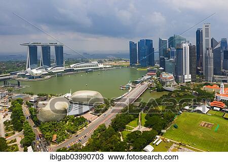 Stock Image - "Marina Bay, Singapore, Asia". Fotosearch