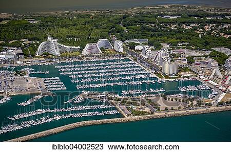 "Marina of La Grande-Motte, Great Pyramid, pyramid houses, La Grande-Motte, Languedoc-Roussillon, France, Europe" View Large Photo Image Stock Image - "Marina of La Grande-Motte, Great Pyramid, pyramid houses, La Grande-Motte, Languedoc-Roussillon, France, Europe". Fotosearch