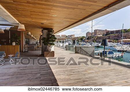 Stock Photography - "Marina of Port Adriano, designed by Philippe Starck, Port Adriano, El Toro, Mallorca, Majorca, Balearic Islands, Spain, Europe". Fotosearch