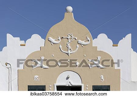"Marine Club, facade with maritime features, new town, Rhodes, Rhodos Island, Dodecanese, Greece, Europe" View Large Photo Image Picture - "Marine Club, facade with maritime features, new town, Rhodes, Rhodos Island, Dodecanese, Greece, Europe". Fotosearch
