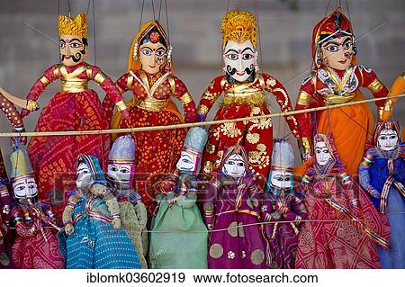 "Marionettes, traditional crafts, Jodhpur, Rajasthan, India, Asia" View Large Photo Image Stock Photo - "Marionettes, traditional crafts, Jodhpur, Rajasthan, India, Asia". Fotosearch