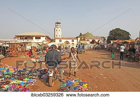 "Market at the Central Mosque, Foumban, Northwest Region, Cameroon, Africa" View Large Photo Image Stock Photograph - "Market at the Central Mosque, Foumban, Northwest Region, Cameroon, Africa". Fotosearch