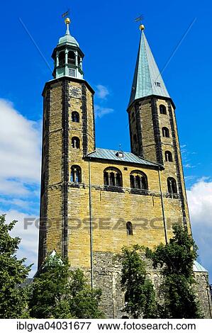 "Market Church St. Cosmas and Damian, historic centre, UNESCO World Heritage Site, Goslar, Harz, Lower Saxony, Germany, Europe" View Large Photo Image Stock Photo - "Market Church St. Cosmas and Damian, historic centre, UNESCO World Heritage Site, Goslar, Harz, Lower Saxony, Germany, Europe". Fotosearch