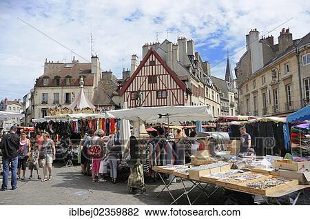 "Market in Dijon, Cote d'Or, Burgundy, France, Europe" View Large Photo Image Stock Image - "Market in Dijon, Cote d'Or, Burgundy, France, Europe". Fotosearch