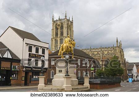 "Market Place with Holy Trinity Church and King William III, King Billy, statue, Kingston upon Hull, East Riding of Yorkshire, England, United Kingdom, Europe" View Large Photo Image Stock Image - "Market Place with Holy Trinity Church and King William III, King Billy, statue, Kingston upon Hull, East Riding of Yorkshire, England, United Kingdom, Europe". Fotosearch