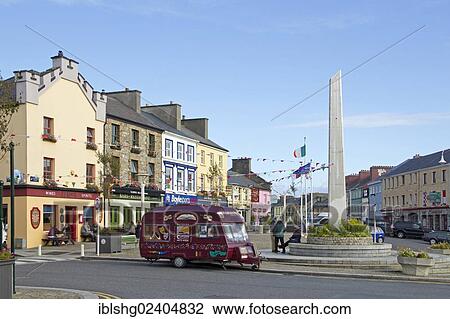 "Market square, Clifden, Connemara, County Galway, Ireland, Europe, PublicGround, Europe" View Large Photo Image Stock Image - "Market square, Clifden, Connemara, County Galway, Ireland, Europe, PublicGround, Europe". Fotosearch