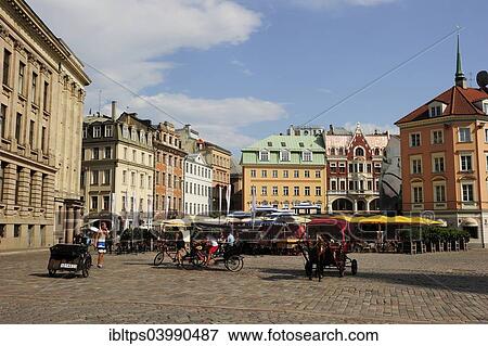 "Market square, historic centre, Riga, Latvia, Europe" View Large Photo Image Stock Photo - "Market square, historic centre, Riga, Latvia, Europe". Fotosearch