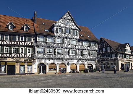 "Market square with Palmsche pharmacy, Schorndorf, Baden-Wuerttemberg, Germany, Europe" View Large Photo Image Stock Photo - "Market square with Palmsche pharmacy, Schorndorf, Baden-Wuerttemberg, Germany, Europe". Fotosearch