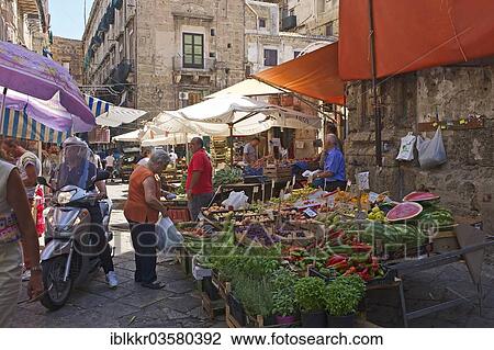 "Market stalls in an alley, Palermo, Province of Palermo, Sicily, Italy, Europe" View Large Photo Image Stock Image - "Market stalls in an alley, Palermo, Province of Palermo, Sicily, Italy, Europe". Fotosearch