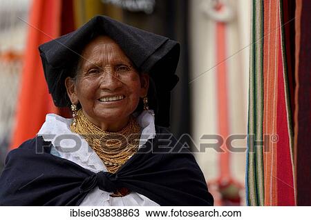 "Market woman wearing a traditional Ecuadorian costume, Quito, Ecuador, South America" View Large Photo Image Stock Image - "Market woman wearing a traditional Ecuadorian costume, Quito, Ecuador, South America". Fotosearch
