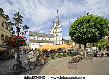 "Marketplace, Catholic Parish Church of St. Severus, Boppard, Rhein-Hunsrueck-Kreis district, Rhineland-Palatinate, Germany, Europe" View Large Photo Image Stock Image - "Marketplace, Catholic Parish Church of St. Severus, Boppard, Rhein-Hunsrueck-Kreis district, Rhineland-Palatinate, Germany, Europe". Fotosearch