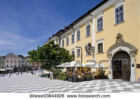 "Marketplace, town houses, Mondsee, Salzkammergut, Upper Austria, Austria, Europe" View Large Photo Image Stock Photograph - "Marketplace, town houses, Mondsee, Salzkammergut, Upper Austria, Austria, Europe". Fotosearch