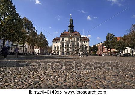 "Marketplace with baroque town hall, built in 1704, Luneburg, Lower Saxony, Germany, Europe" View Large Photo Image Stock Photography - "Marketplace with baroque town hall, built in 1704, Luneburg, Lower Saxony, Germany, Europe". Fotosearch