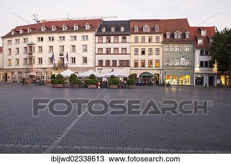 "Marktplatz, market square, Weimar, Thuringia, Germany, Europe" View Large Photo Image Stock Image - "Marktplatz, market square, Weimar, Thuringia, Germany, Europe". Fotosearch