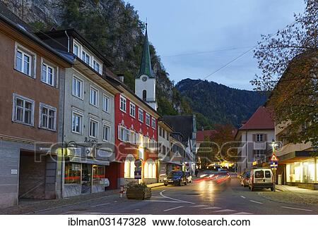 "Marktstrasse with the Parish Church, Hohenems, Rheintal, Vorarlberg, Austria, Europe" View Large Photo Image Stock Photo - "Marktstrasse with the Parish Church, Hohenems, Rheintal, Vorarlberg, Austria, Europe". Fotosearch
