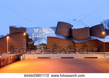 Stock Image - "MARTa Herford, contemporary art and design museum of 21st century, by architect Frank O. Gehry, Herford, Westphalia, North Rhine-Westphalia, Germany, Europe". Fotosearch