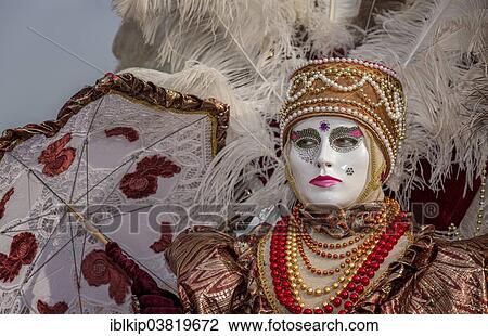 "Masked woman, Carnival of Venice, Venice, Veneto, Italy, Europe" View Large Photo Image Stock Image - "Masked woman, Carnival of Venice, Venice, Veneto, Italy, Europe". Fotosearch