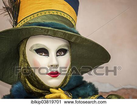 "Masked woman, Carnival of Venice, Venice, Veneto, Italy, Europe" View Large Photo Image Stock Image - "Masked woman, Carnival of Venice, Venice, Veneto, Italy, Europe". Fotosearch