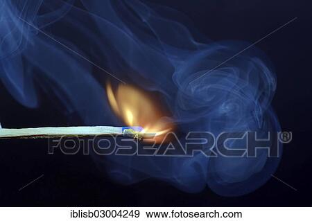 "Match being lit, blue smoke" View Large Photo Image Stock Photo - "Match being lit, blue smoke". Fotosearch