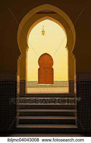 "Mausoleum of Moulay Ismail, Meknes, Morocco, Africa" View Large Photo Image Stock Photo - "Mausoleum of Moulay Ismail, Meknes, Morocco, Africa". Fotosearch