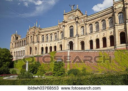 "Maximilianeum, seat of the Landtag of Bavaria, parliament, Haidhausen, Munich, Upper Bavaria, Bavaria, Germany, Europe" View Large Photo Image Stock Image - "Maximilianeum, seat of the Landtag of Bavaria, parliament, Haidhausen, Munich, Upper Bavaria, Bavaria, Germany, Europe". Fotosearch