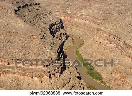 "Meander bend of the San Juan River, Goosenecks State Park, San Juan County, Utah, United States of America, USA" View Large Photo Image Stock Photo - "Meander bend of the San Juan River, Goosenecks State Park, San Juan County, Utah, United States of America, USA". Fotosearch
