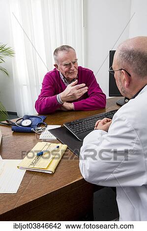 "Medical practice, elderly patient talking to the doctor, Germany, Europe" View Large Photo Image Stock Image - "Medical practice, elderly patient talking to the doctor, Germany, Europe". Fotosearch
