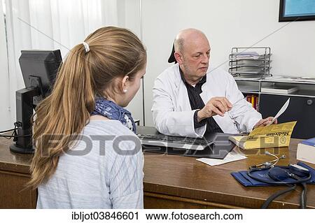 "Medical practice, internal specialist discusses results with a young patient, Germany, Europe" View Large Photo Image Stock Image - "Medical practice, internal specialist discusses results with a young patient, Germany, Europe". Fotosearch