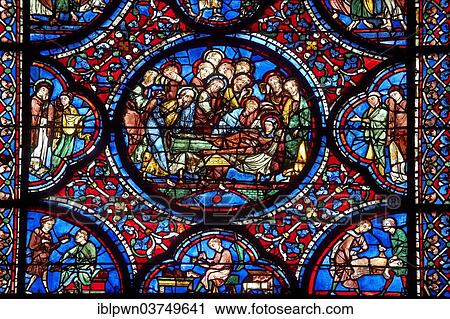 "Medieval stained glass of the Gothic Cathedral of Chartres, ca. 1235, UNESCO World Heritage Site, Chartres, France, Europe" View Large Photo Image Stock Image - "Medieval stained glass of the Gothic Cathedral of Chartres, ca. 1235, UNESCO World Heritage Site, Chartres, France, Europe". Fotosearch