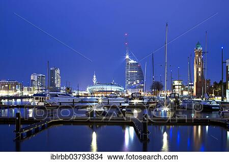 "Mediterraneo shopping centre, Atlantic Hotel Sail City, Klimahaus Bremerhaven, Columbus Center, Havenwelten, Neuer Hafen, Bremerhaven, Bremen, Germany, Europe" View Large Photo Image Picture - "Mediterraneo shopping centre, Atlantic Hotel Sail City, Klimahaus Bremerhaven, Columbus Center, Havenwelten, Neuer Hafen, Bremerhaven, Bremen, Germany, Europe". Fotosearch
