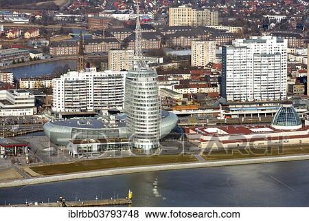 "Mediterraneo shopping centre, Atlantic Hotel Sail City, Klimahaus Bremerhaven, Columbus Center, Havenwelten, Weser, Bremerhaven, Bremen, Germany, Europe" View Large Photo Image Stock Photo - "Mediterraneo shopping centre, Atlantic Hotel Sail City, Klimahaus Bremerhaven, Columbus Center, Havenwelten, Weser, Bremerhaven, Bremen, Germany, Europe". Fotosearch