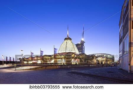 "Mediterraneo shopping centre, Atlantic Hotel Sail City, Klimahaus Bremerhaven, Havenwelten, Bremerhaven, Bremen, Germany, Europe" View Large Photo Image Stock Photography - "Mediterraneo shopping centre, Atlantic Hotel Sail City, Klimahaus Bremerhaven, Havenwelten, Bremerhaven, Bremen, Germany, Europe". Fotosearch