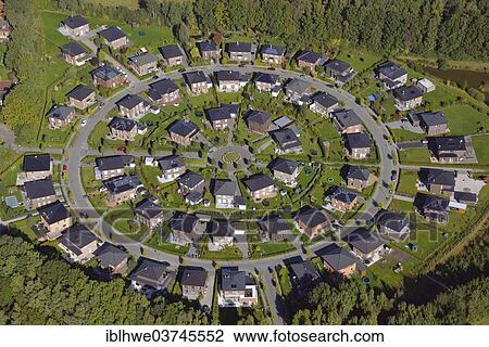 "Meienrund housing estate, circularly arranged housing development, residential neighborhood with single family homes, aerial view, Meiendorf, Hamburg, Hamburg, Germany, Europe" View Large Photo Image Stock Image - "Meienrund housing estate, circularly arranged housing development, residential neighborhood with single family homes, aerial view, Meiendorf, Hamburg, Hamburg, Germany, Europe". Fotosearch