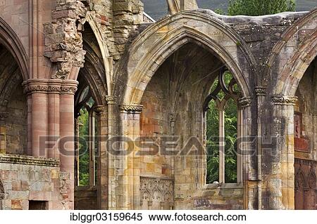 "Melrose Abbey, Melrose, Scottish Borders, Scotland, United Kingdom, Europe" View Large Photo Image Stock Photography - "Melrose Abbey, Melrose, Scottish Borders, Scotland, United Kingdom, Europe". Fotosearch