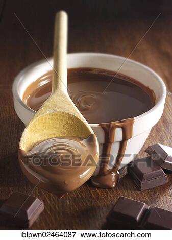 Melted chocolate View Large Photo Image Stock Photo - Melted chocolate. Fotosearch